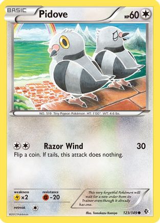 Pidove (123) Reverse Holofoil - Boundaries Crossed