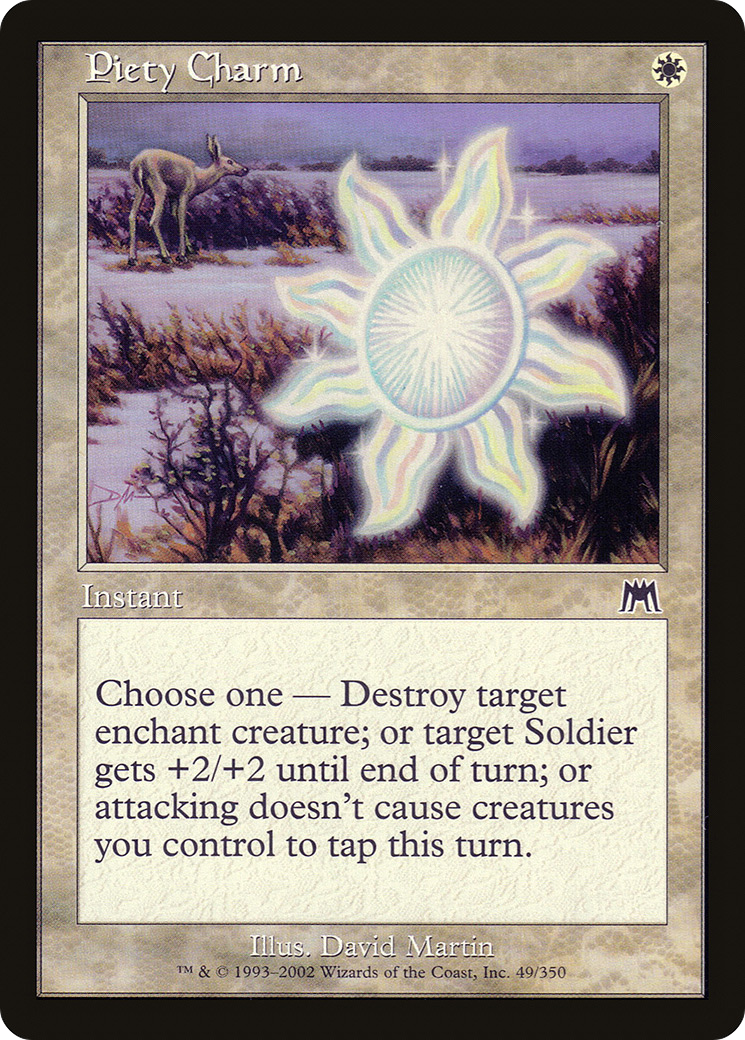 Piety Charm (049) - Onslaught