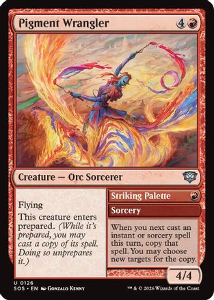 Pigment Wrangler // Striking Palette (126) - Secrets of Strixhaven