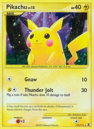 Pikachu (112) Holofoil - Rising Rivals