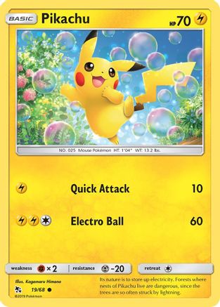 Pikachu (19) - Hidden Fates