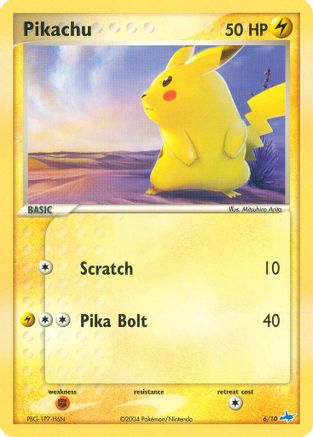 Pikachu (6) - Trainer Kit: Latias & Latios