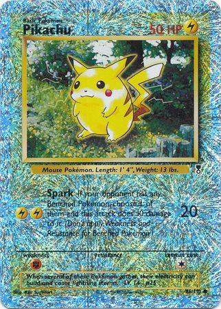 Pikachu (86) Reverse Holofoil - Legendary Collection