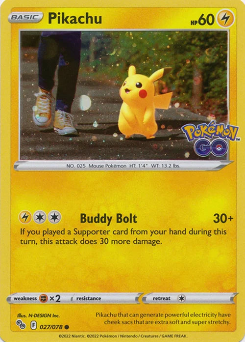 Pikachu (Cosmos Holo) (27) Holofoil - Miscellaneous Cards & Products