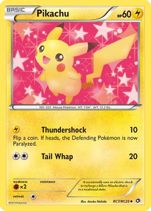 Pikachu (RC7) (Radiant Collection) Holofoil - Legendary Treasures