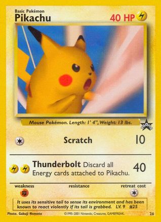 Pikachu (SNAP Promo) (26) - Wizards of the Coast Promos
