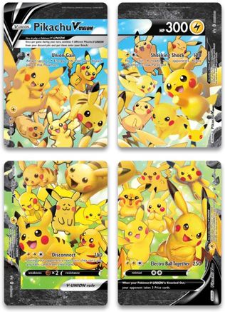 Pikachu V-Union [Set of 4] (SWSH139-142) Holofoil - Black Star Promos