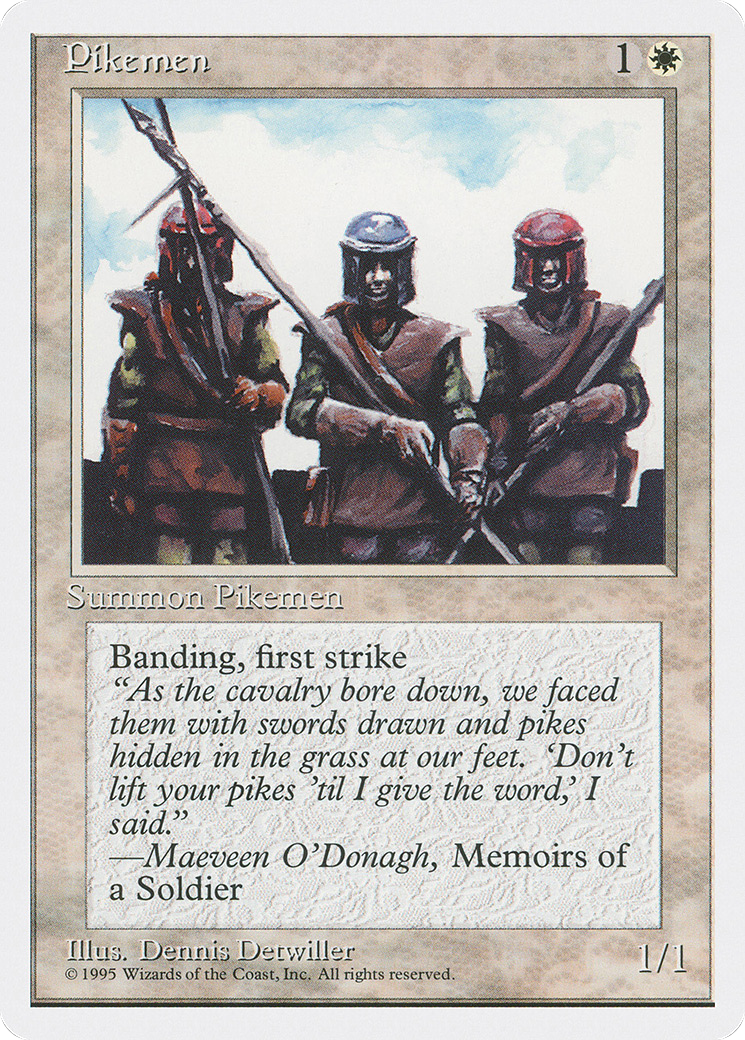 Pikemen - Fourth Edition