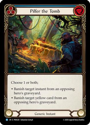 Pilfer The Tomb (Blue) (PEN329) - Compendium of Rathe