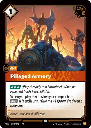 Pillaged Armory (073) - Radiance