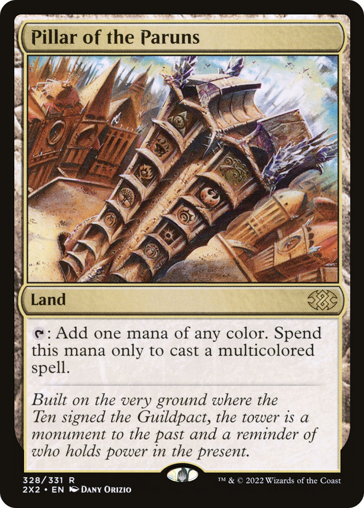 Pillar of the Paruns (328) Foil - Double Masters 2022