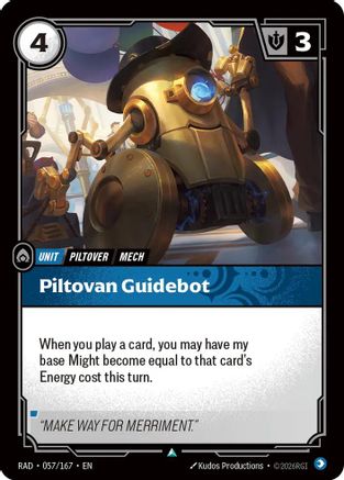 Piltovan Guidebot (057) Foil - Radiance