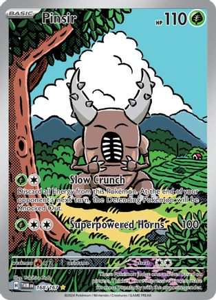 Pinsir (168) Holofoil - Twilight Masquerade