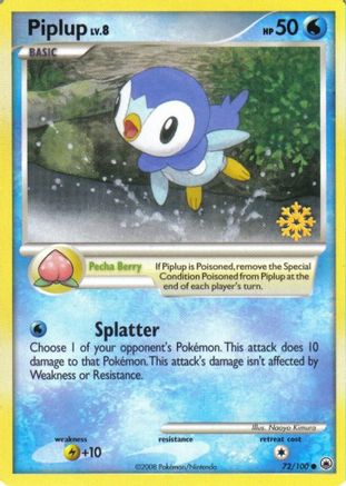 Piplup (72) - Countdown Calendar Promos