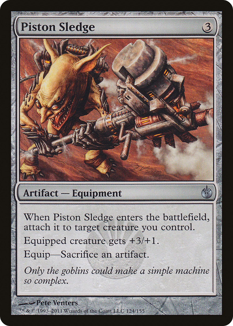 Piston Sledge (124) Foil - Mirrodin Besieged