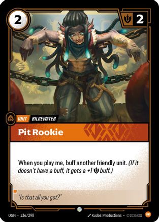 Pit Rookie (136) Foil - Origins