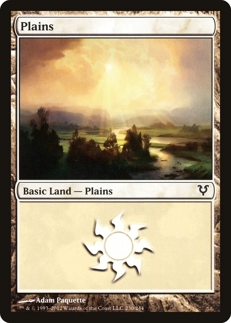Plains (230) Foil - Avacyn Restored
