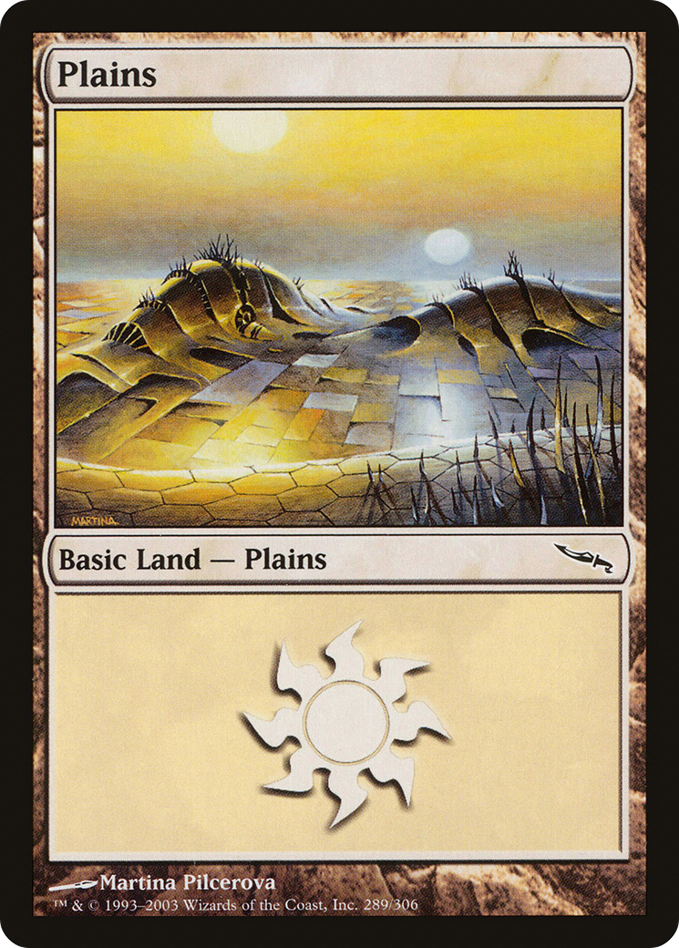 Plains (289) Foil - Mirrodin