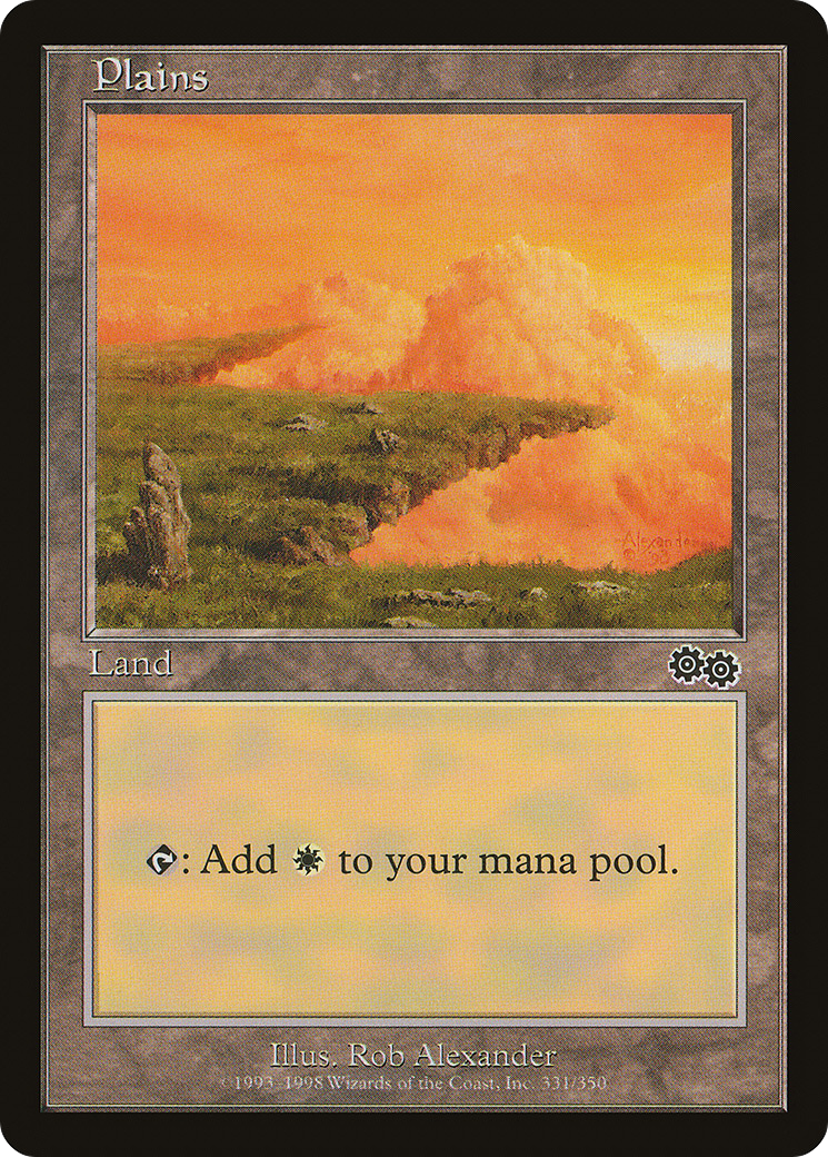 Plains (331) - Urza's Saga