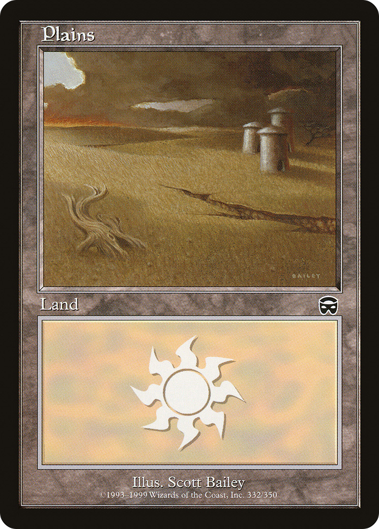 Plains (332) Foil - Mercadian Masques