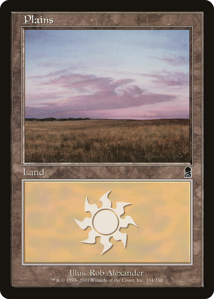 Plains (334) Foil - Odyssey