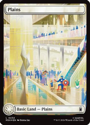 Plains (434) Surge Foil - Marvel Super Heroes