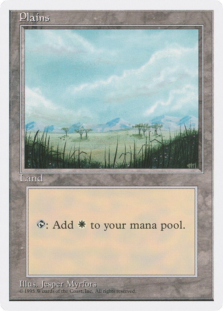 Plains (b) - Fourth Edition