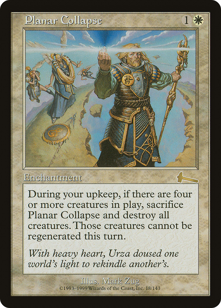 Planar Collapse (018) Foil - Urza's Legacy