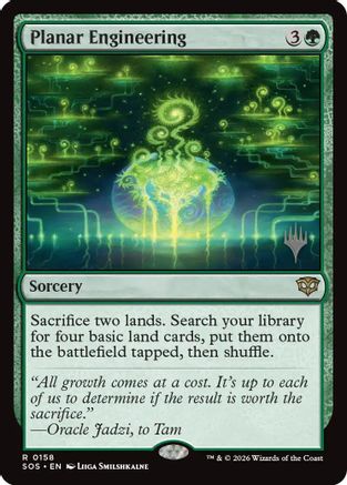 Planar Engineering (Promo Pack) (158) Foil - Secrets of Strixhaven