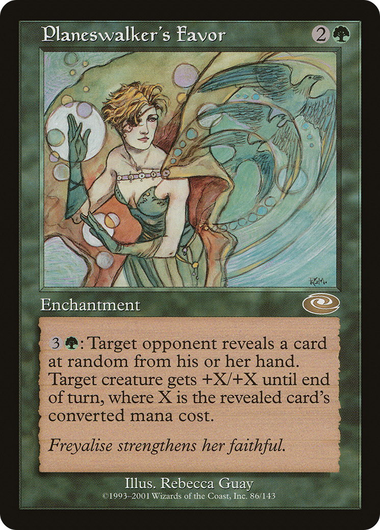 Planeswalker's Favor (086) Foil - Planeshift