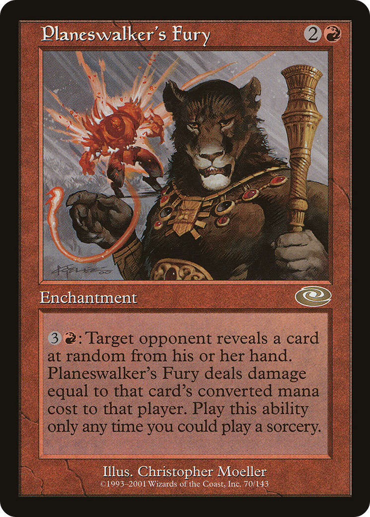 Planeswalker's Fury (070) - Planeshift