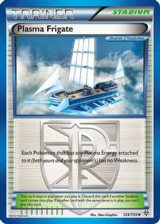 Plasma Frigate (Team Plasma) (124) Reverse Holofoil - Plasma Storm