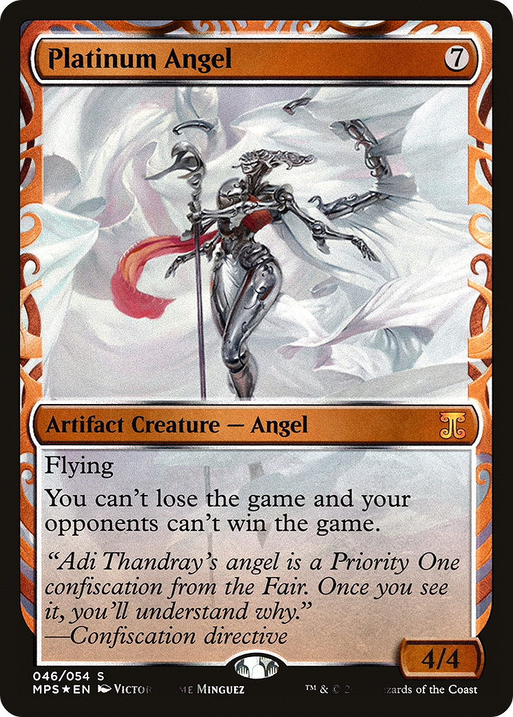 Platinum Angel (046) Foil - Kaladesh Inventions