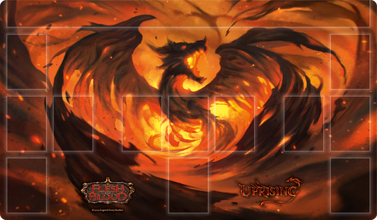 Flesh and Blood Playmat Aether Ashwing-Silver Goblin