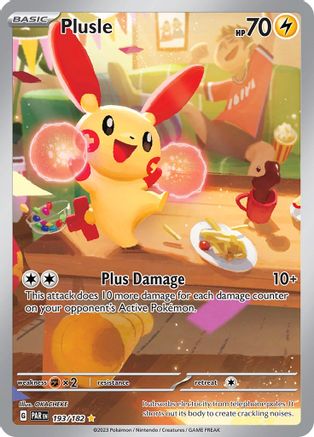 Plusle (193) Holofoil - Paradox Rift