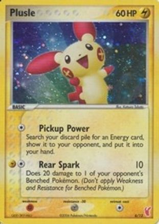 Plusle (6) Holofoil - Trainer Kit: Plusle & Minun