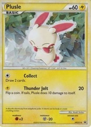 Plusle (HGSS16) Holofoil - Black Star Promos