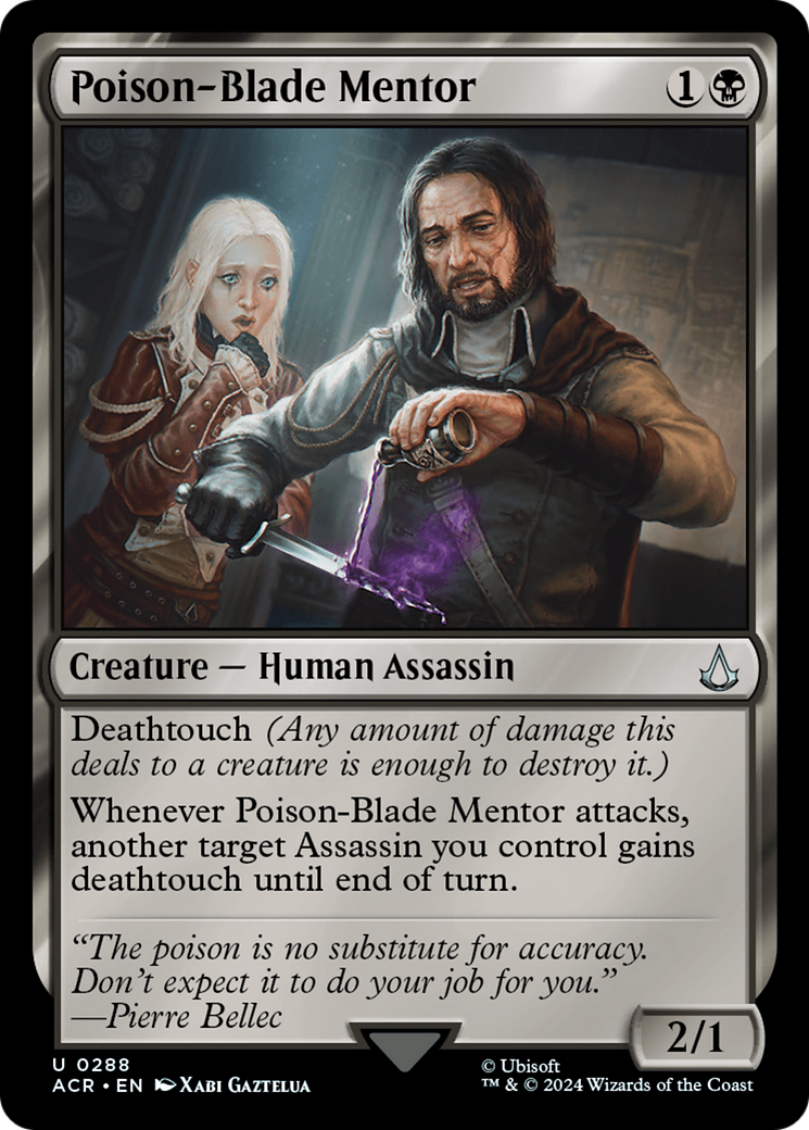Poison-Blade Mentor (288) - Assassin's Creed