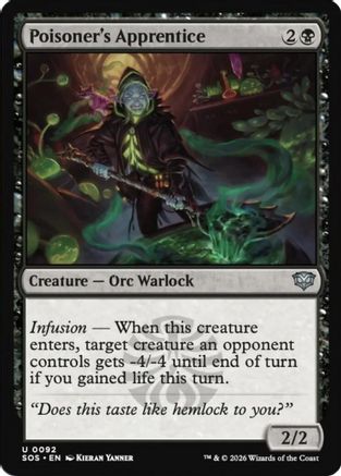 Poisoner's Apprentice (092) Foil - Secrets of Strixhaven
