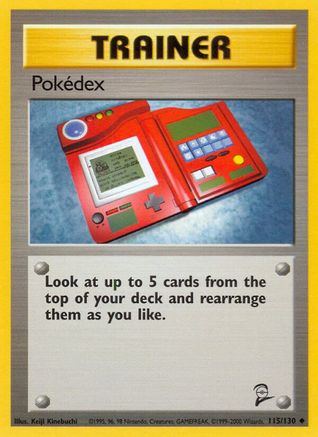 Pokedex (115) - Base Set 2
