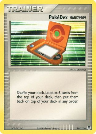 PokeDex HANDY909 (96) Reverse Holofoil - FireRed & LeafGreen