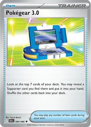 Pokegear 3.0 (84) Reverse Holofoil - Black Bolt