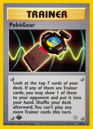 PokeGear (88) (Unlimited) - Neo Genesis