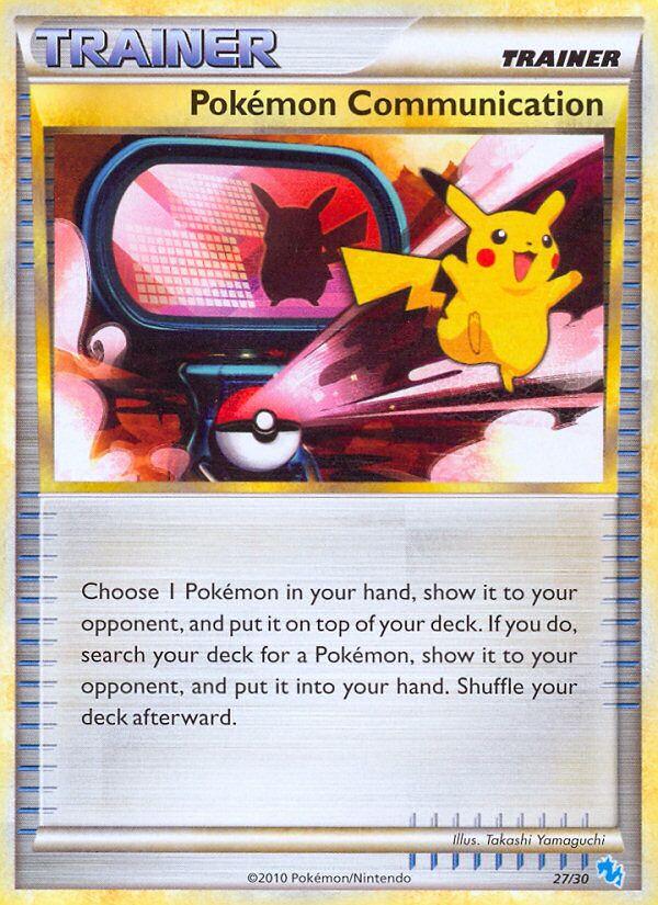 Pokemon Communication (27) - Trainer Kit: Gyarados & Raichu