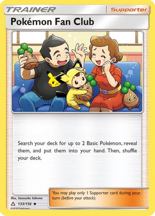 Pokemon Fan Club (133) Reverse Holofoil - Ultra Prism