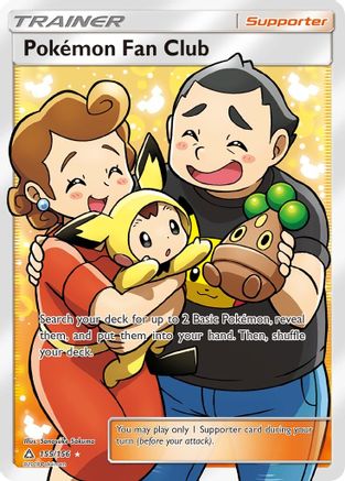 Pokemon Fan Club (Full Art) (155) Holofoil - Ultra Prism