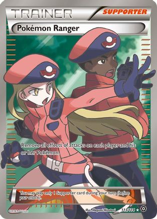 Pokemon Ranger (Full Art) (113) Holofoil - Steam Siege