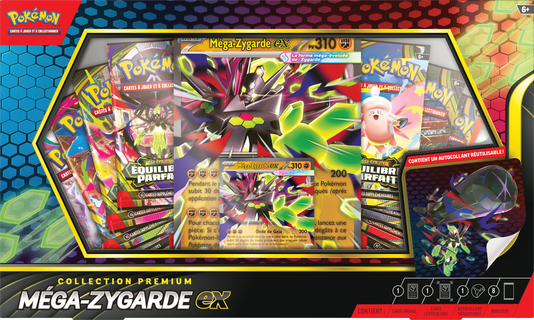 Pokémon TCG: Chaos Rising Mega Zygarde ex Premium Collection