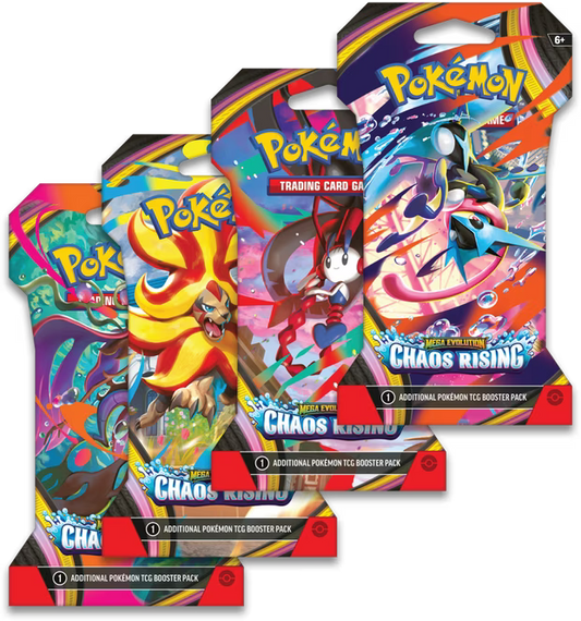 Pokémon TCG: Mega Evolution - Chaos Rising Sleeved Booster