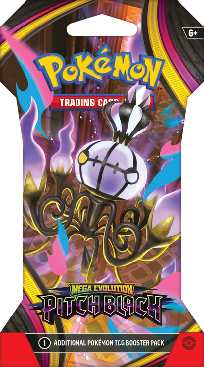 Pokémon TCG: Mega Evolution - Pitch Black Sleeved Booster